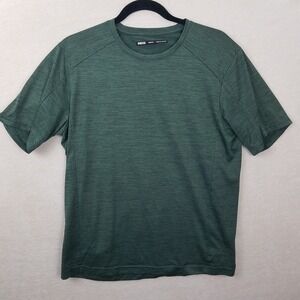 REI Co op‎ Men's Medium Green Heathered Short Sleeve Athletic T Shirt